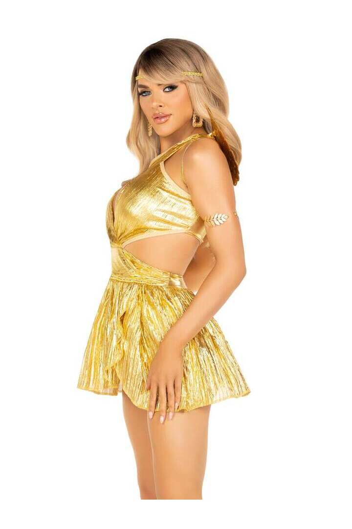 Leg Avenue Golden Angel Costume in Gold 2