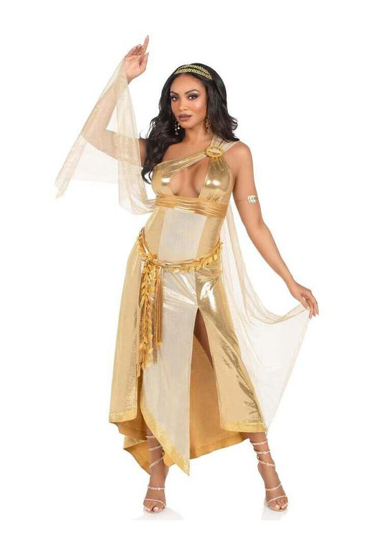 Leg Avenue Golden Goddess Costume in Gold 1