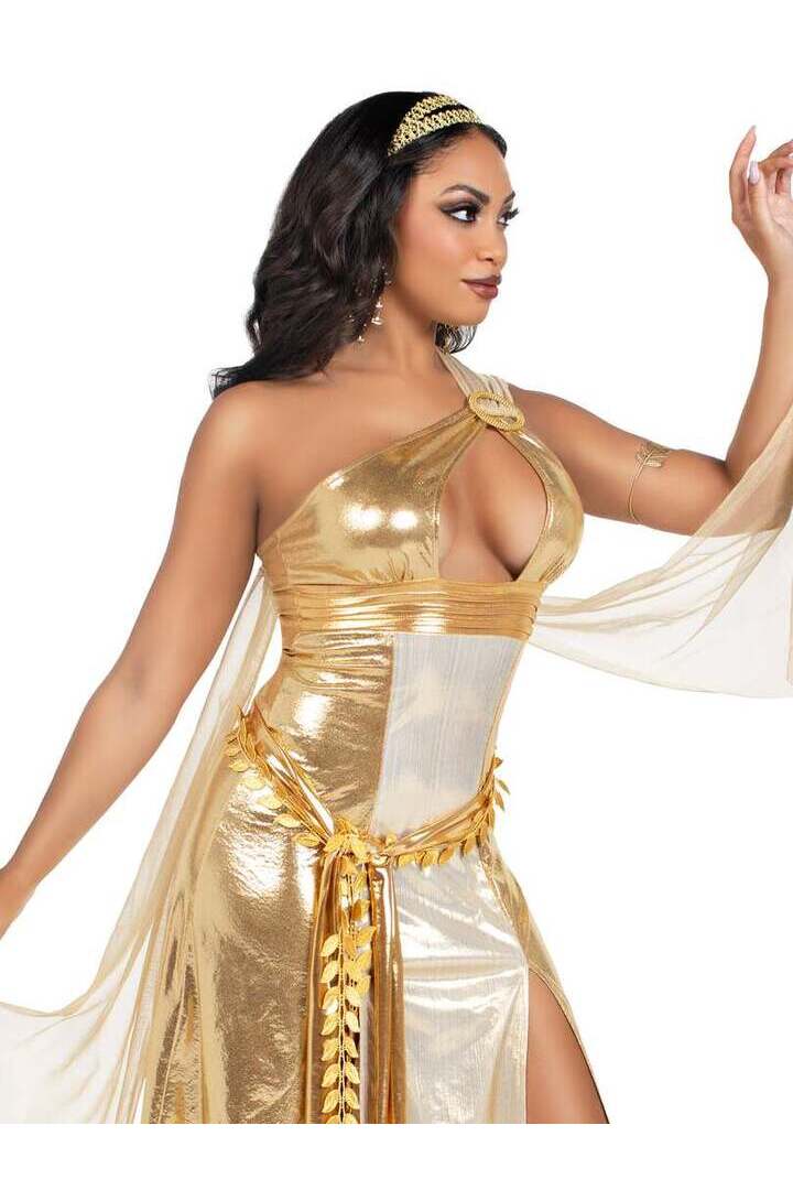 Leg Avenue Golden Goddess Costume in Gold 4
