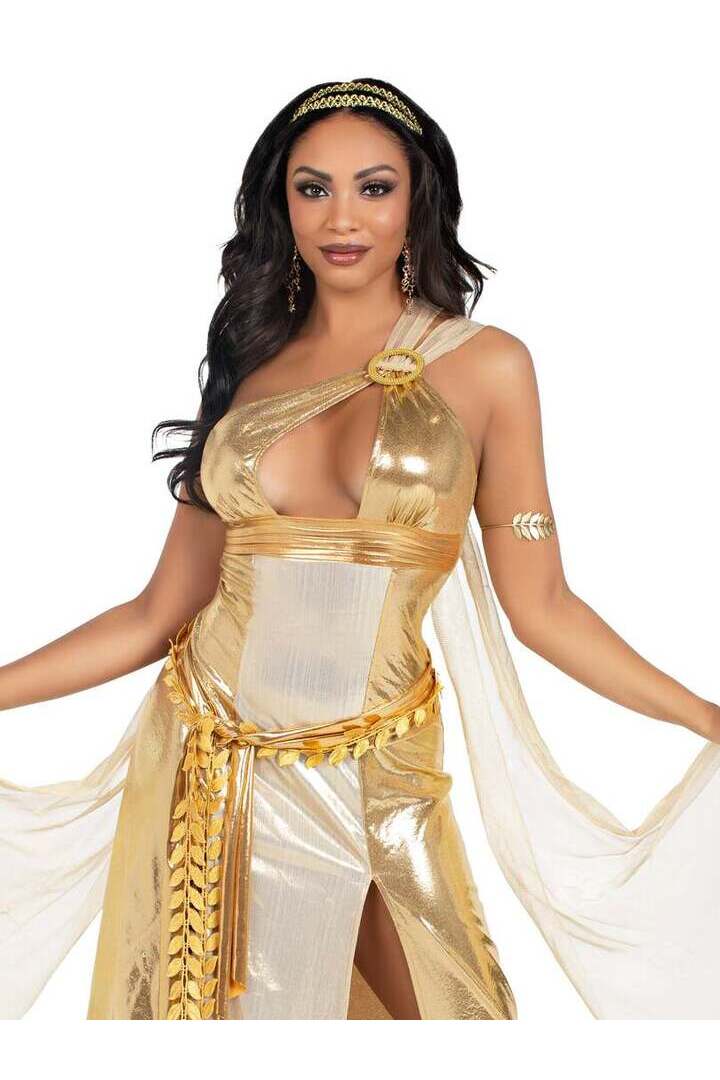 Leg Avenue Golden Goddess Costume in Gold 5