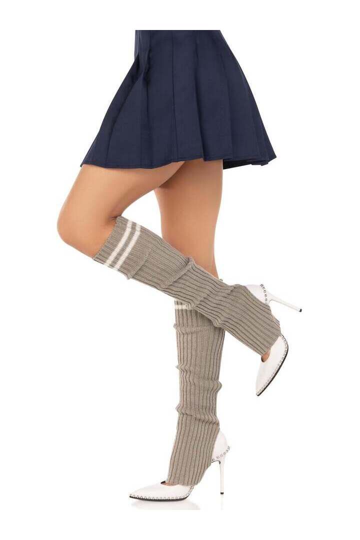 Leg Avenue Hailey Stirrup Leg Warmers in One Size 10