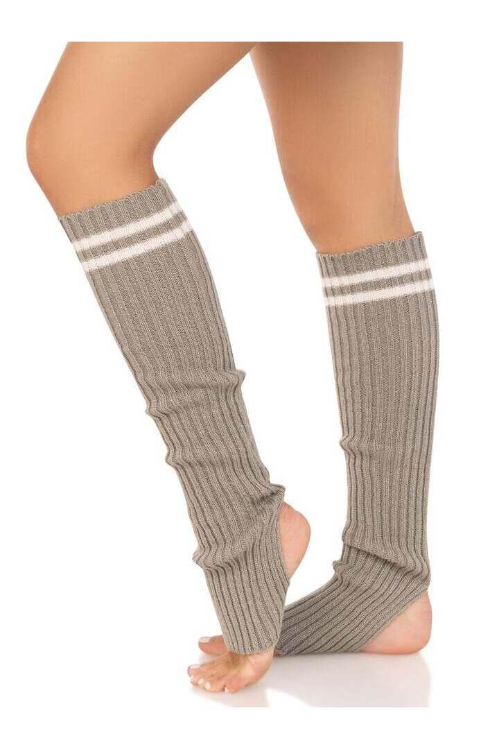 Leg Avenue Hailey Stirrup Leg Warmers in One Size 11