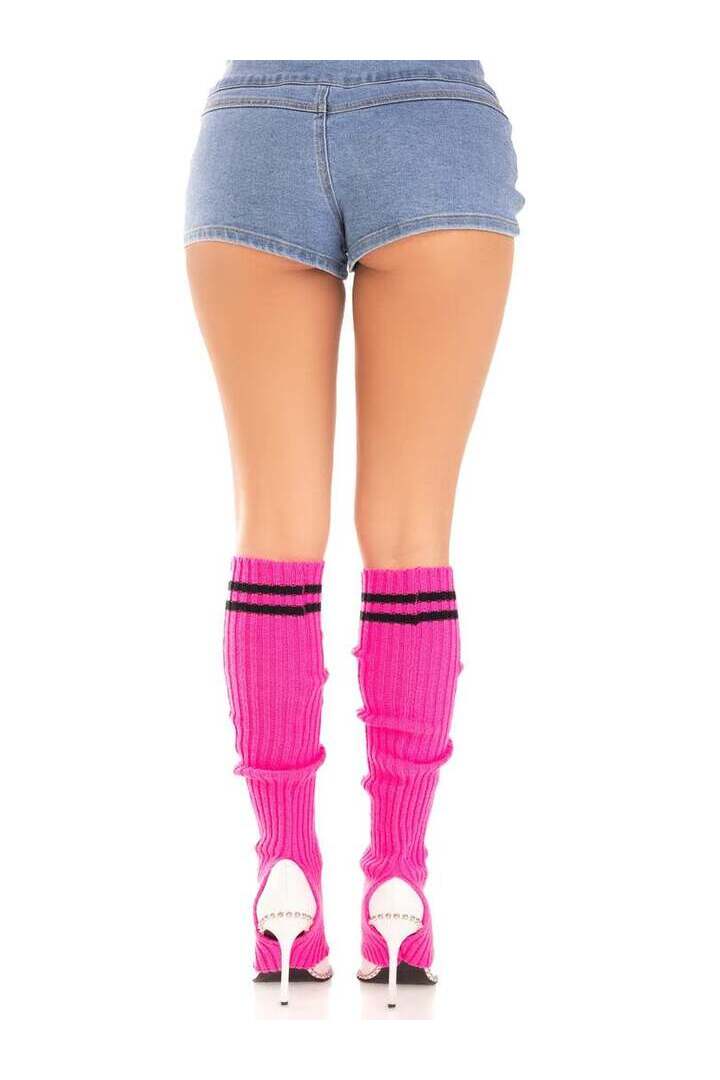 Leg Avenue Hailey Stirrup Leg Warmers in One Size 13