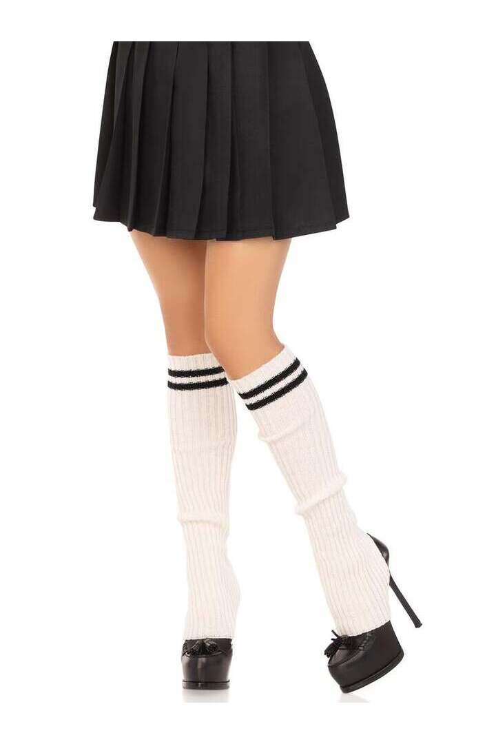 Leg Avenue Hailey Stirrup Leg Warmers in One Size 4