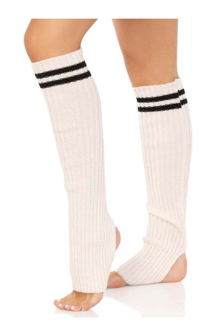 Leg Avenue Hailey Stirrup Leg Warmers in One Size 7