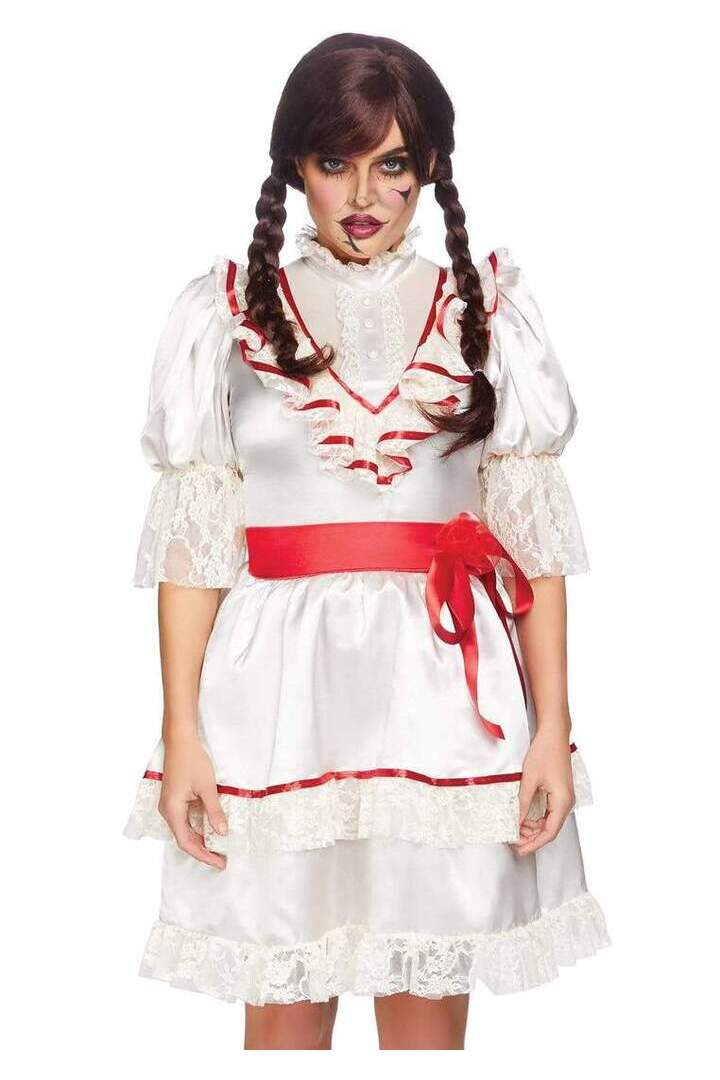 Leg Avenue Haunted Doll Costume in Ivory 2