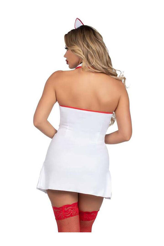 Leg Avenue Head Nurse Costume in White 1