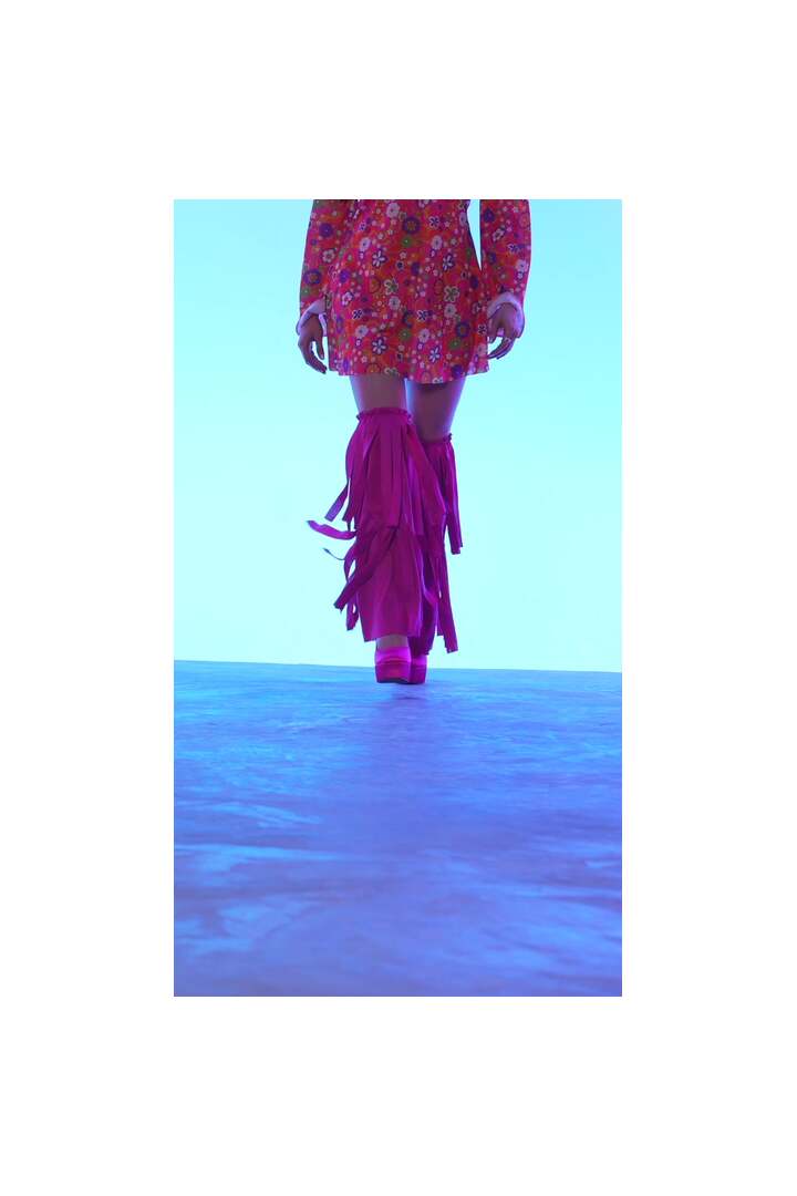 Leg Avenue Hippie Chick Costume Orange 6