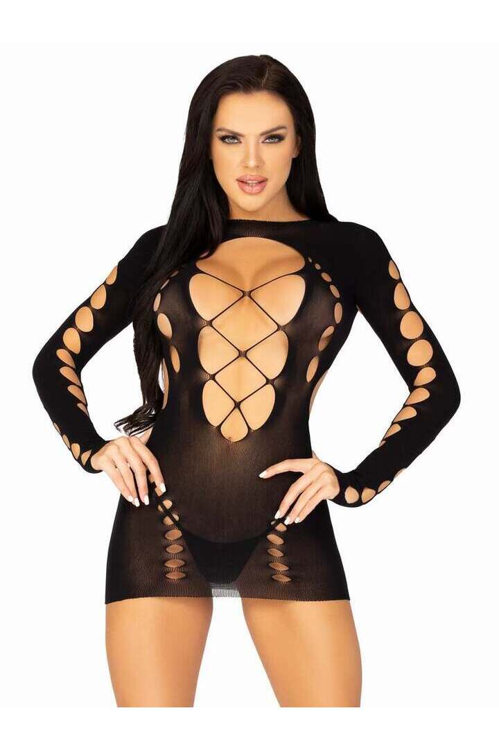 Leg Avenue Invite Only Seamless Mini Dress in One Size 9