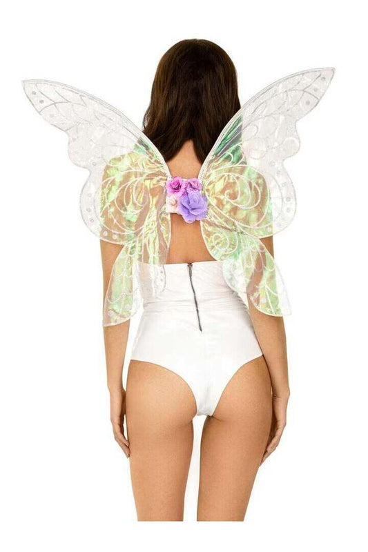 Leg Avenue Iridescent Fairy Wings Multicolor in One Size