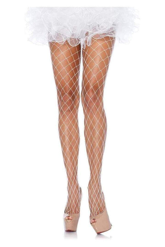 Leg Avenue Isla Fence Net Tights in One Size 1