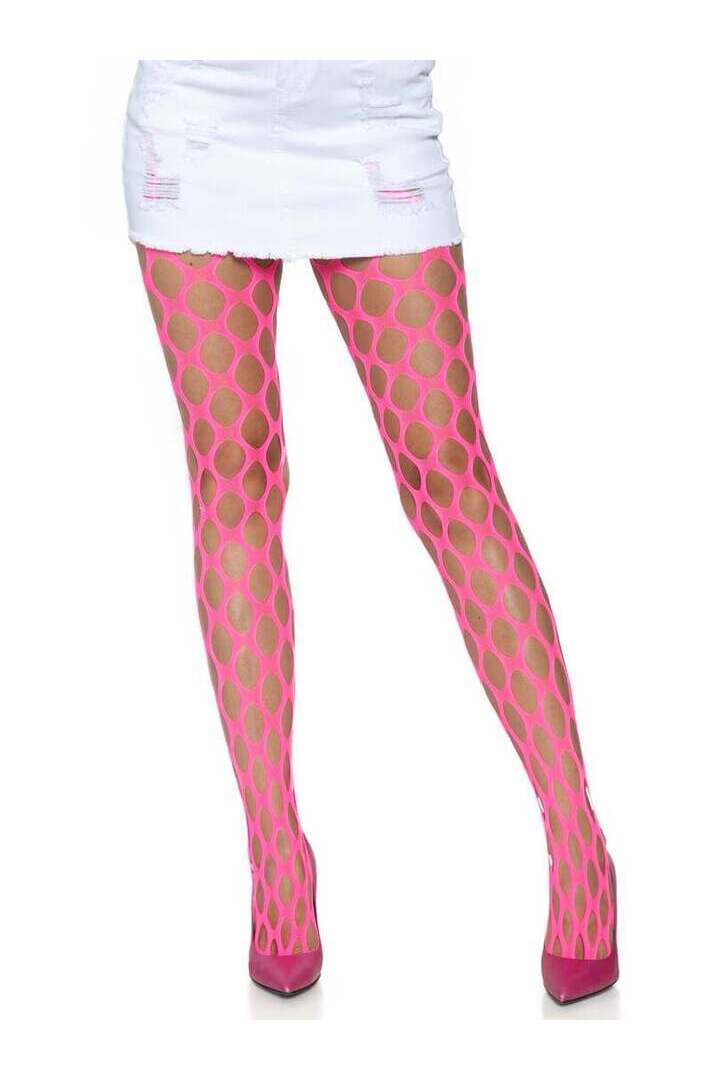 Leg Avenue Ivy Pothole Net Tights in One Size 4