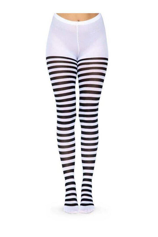 Leg Avenue Jada Striped Women's Tights in One Size 1