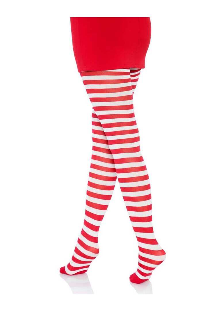 Leg Avenue Jada Striped Women's Tights in One Size 23