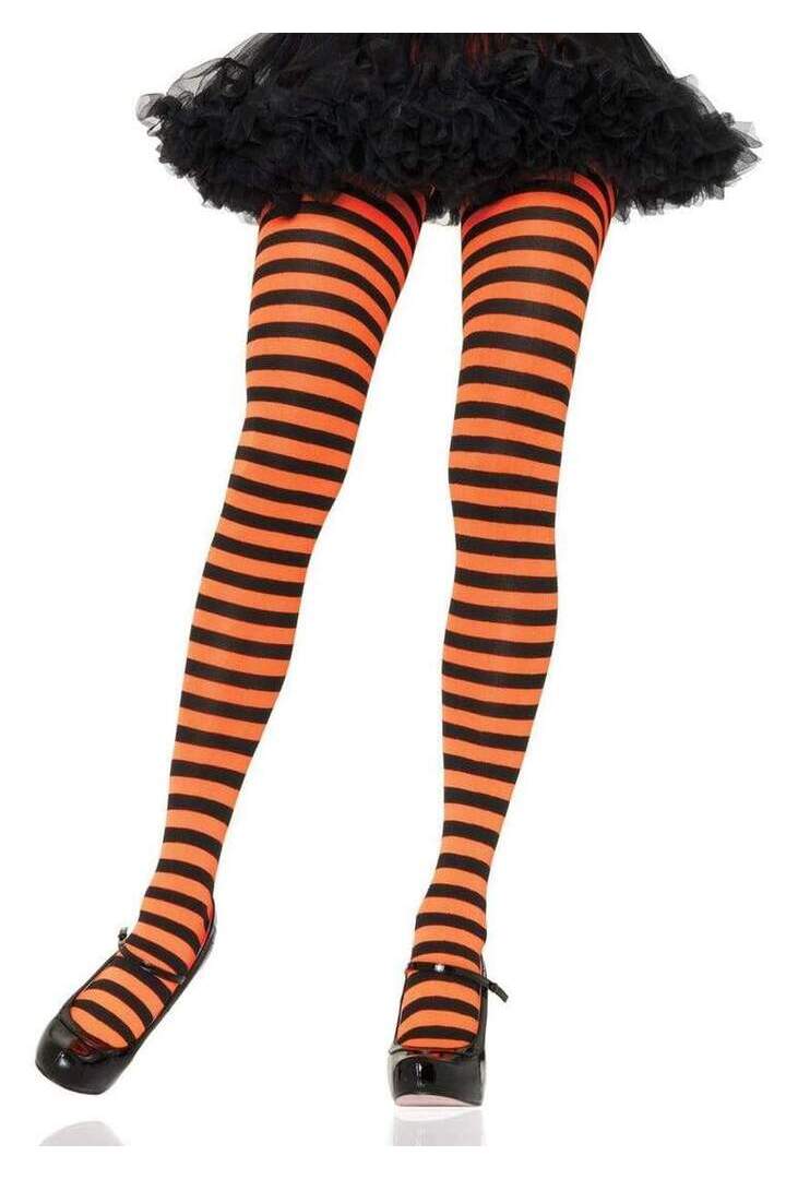 Leg Avenue Jada Striped Women's Tights in One Size 9