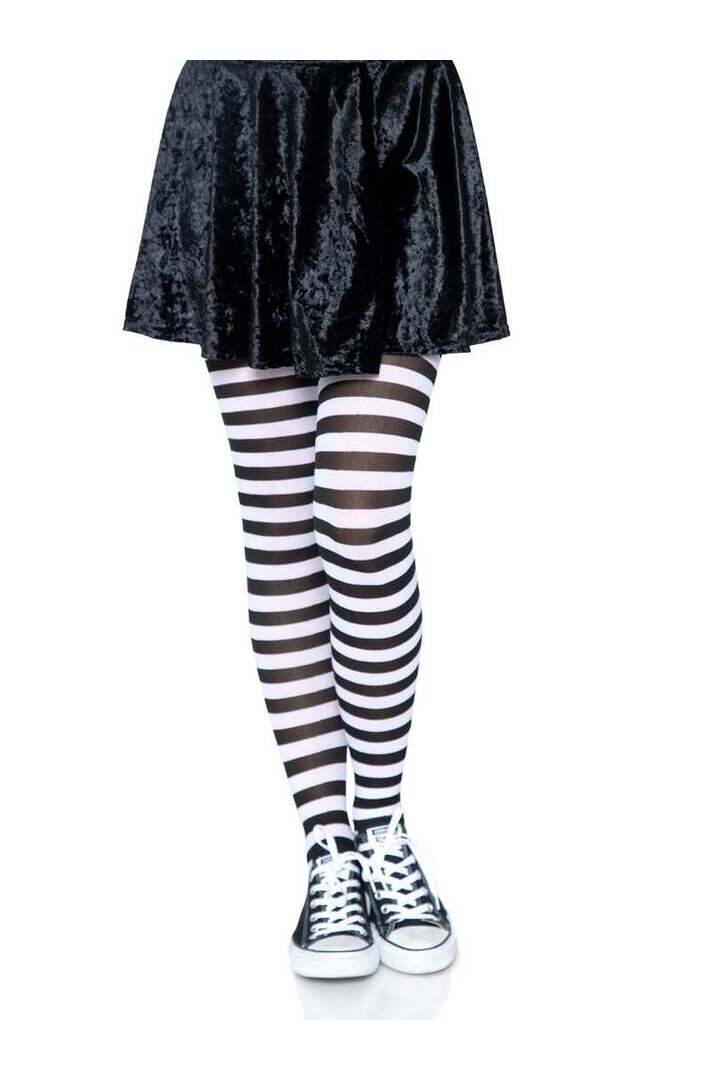 Leg Avenue Jada Striped Women's Tights in One Size