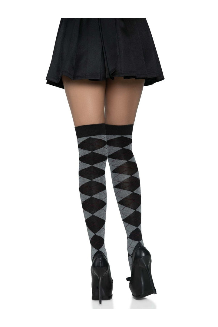 Leg Avenue Madeline Argyle Socks in One Size 4