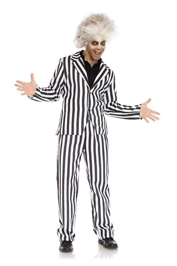 Leg Avenue Men's Beetle Boss Costume in Black/White 3