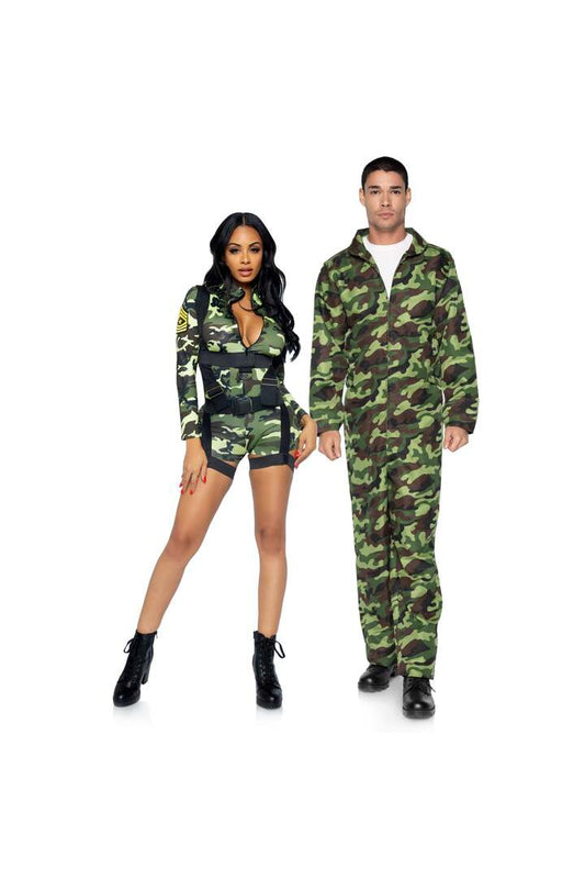 Leg Avenue Men's Camo Coveralls Jumpsuit Camo in One Size 1