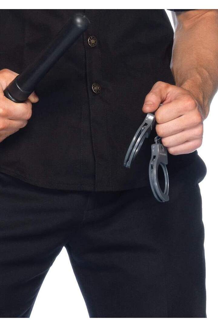 Leg Avenue Men's Cuff Em' Cop Police Costume in Black 6