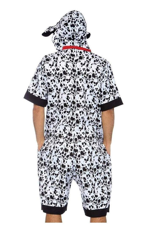 Leg Avenue Men's Dalmatian Dog Costume in Black/White 1