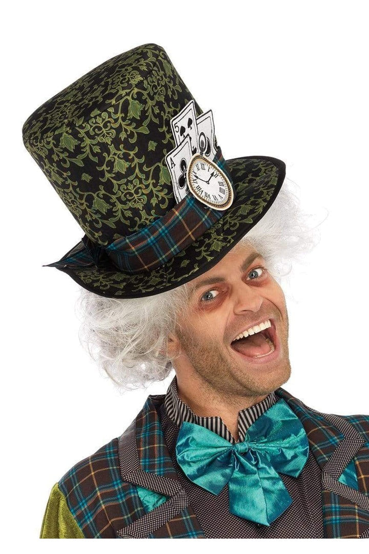 Leg Avenue Men's Deluxe Mad Hatter Costume Green/Blue 4