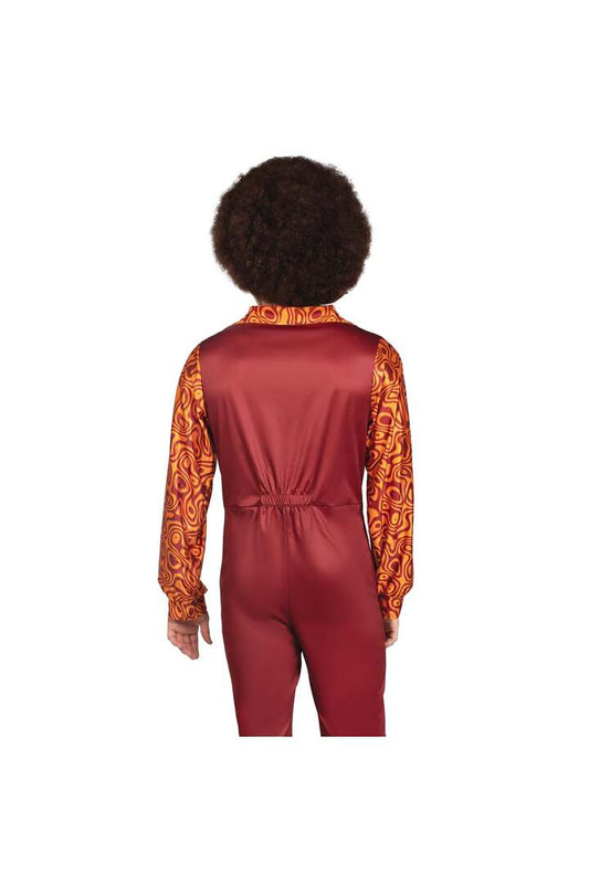 Leg Avenue Men's Leisure Suit Disco Costume Orange 1