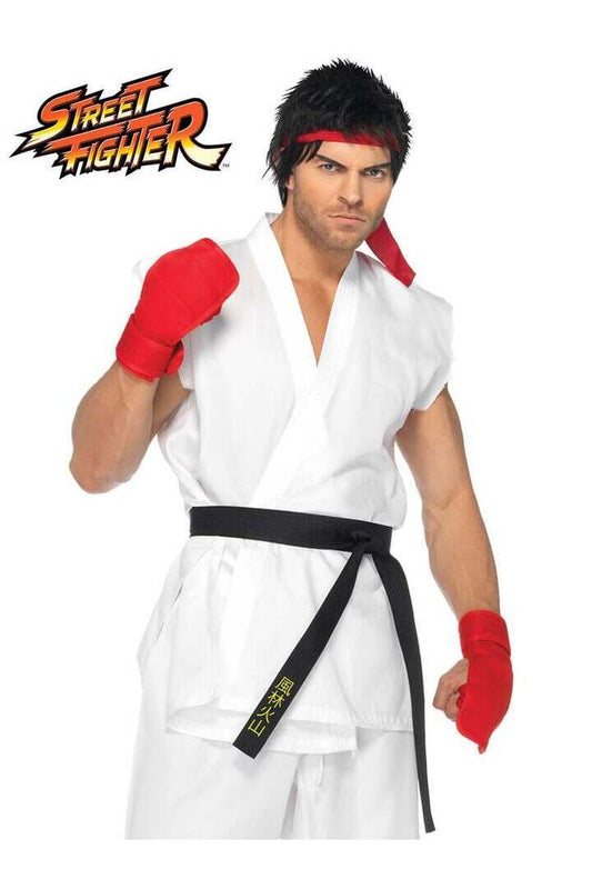 Leg Avenue Men's Official Street Fighter Ryu Costume in White