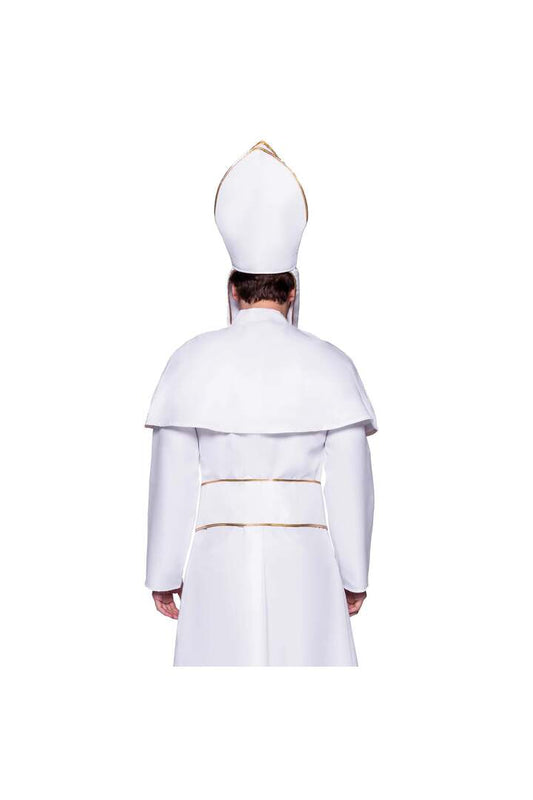 Leg Avenue Men's Pope Costume White 1