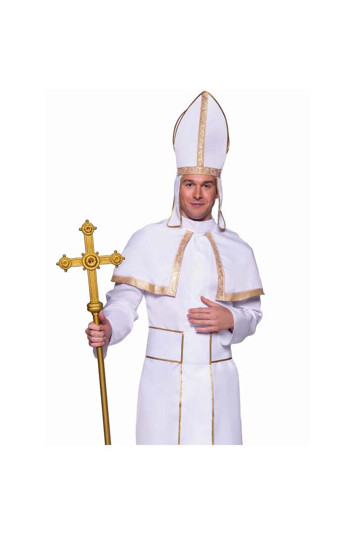 Leg Avenue Men's Pope Costume White