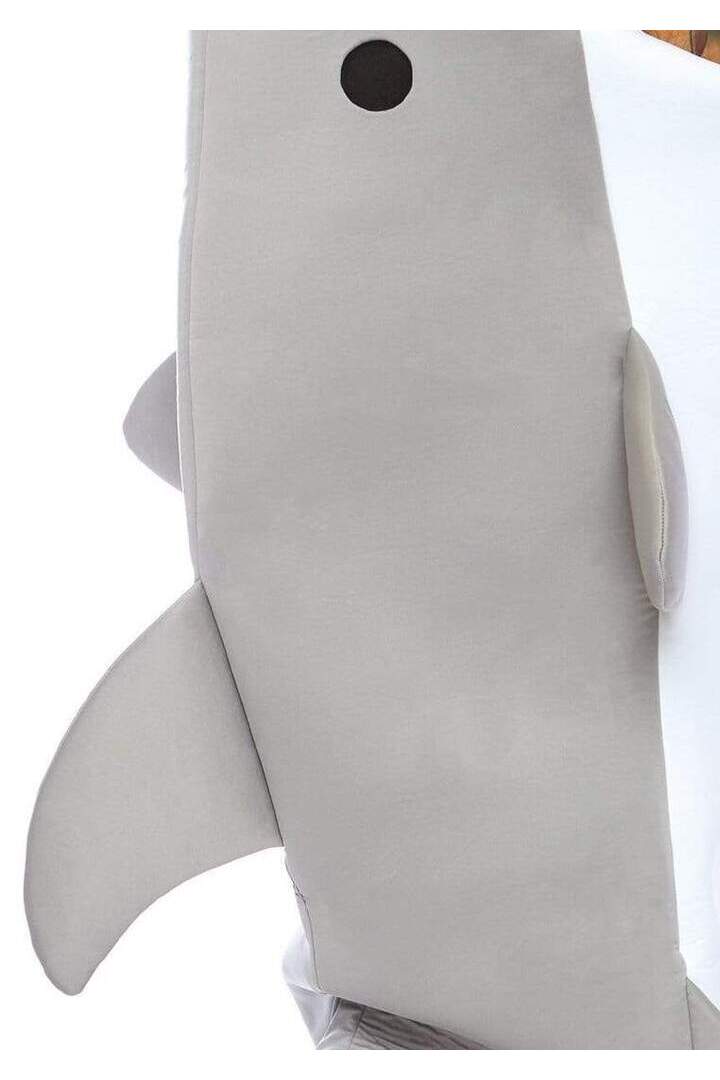 Leg Avenue Men's Shark Attack Costume Grey in One Size 4