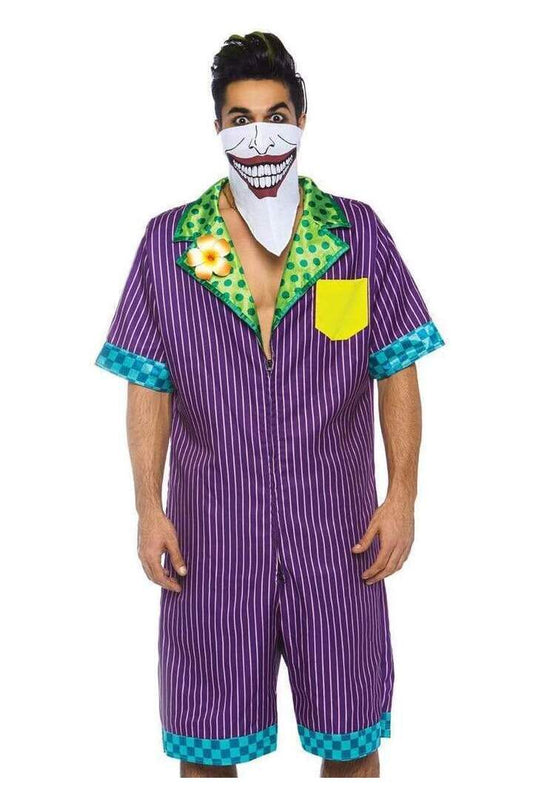 Leg Avenue Men's Super Villain Costume in Purple