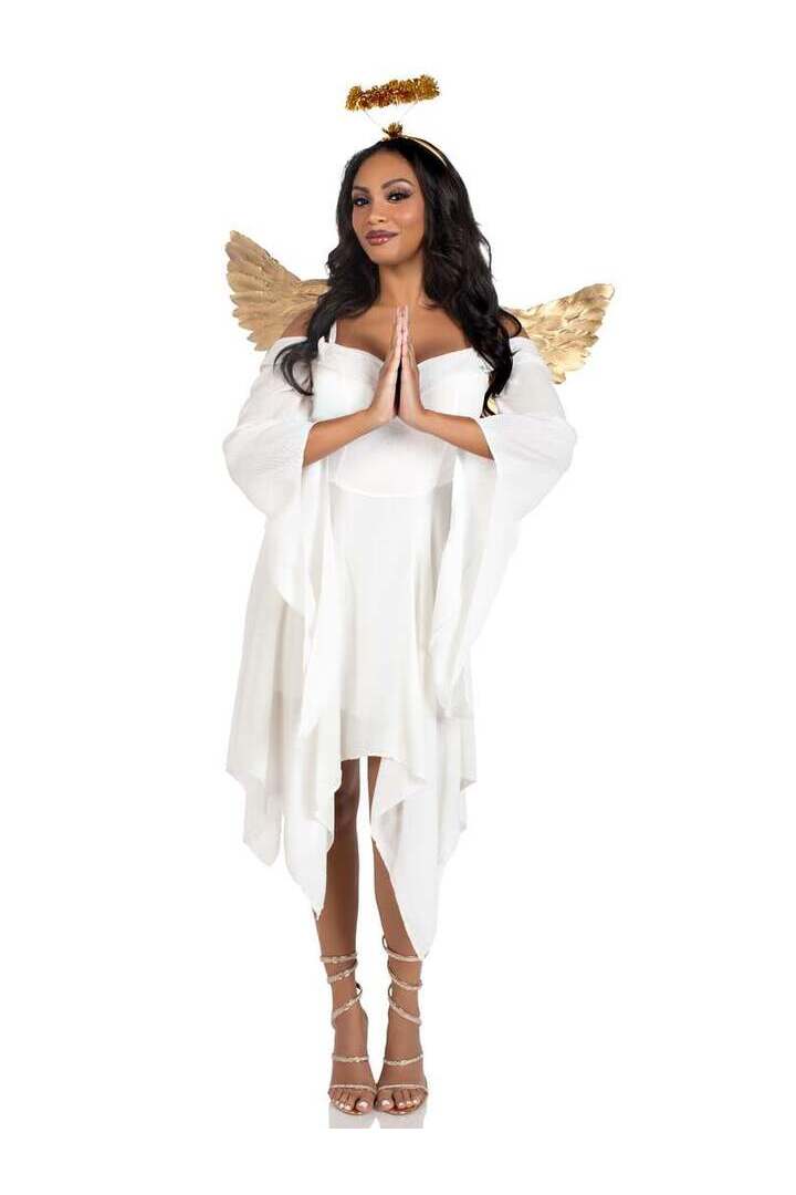 Leg Avenue Metallic Angel Kit in One Size 4
