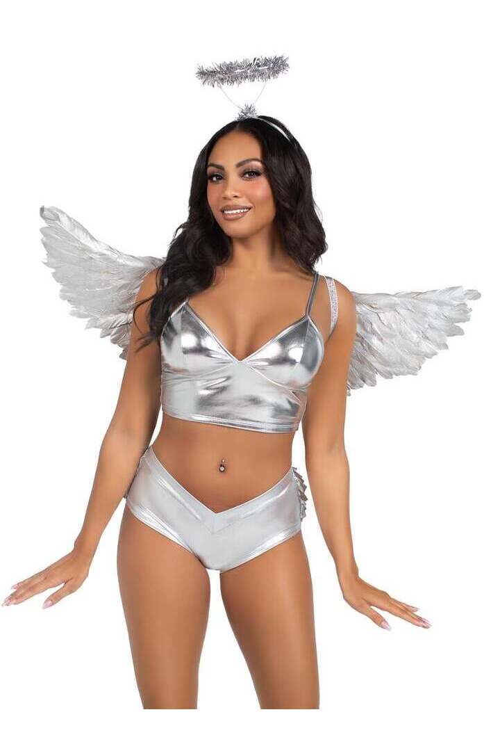 Leg Avenue Metallic Angel Kit in One Size 7