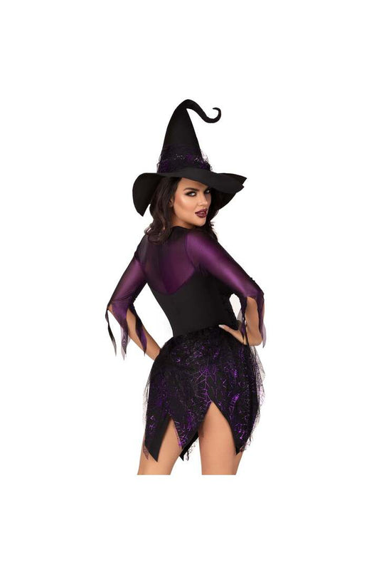 Leg Avenue Mystical Witch Costume Black/Purple 1