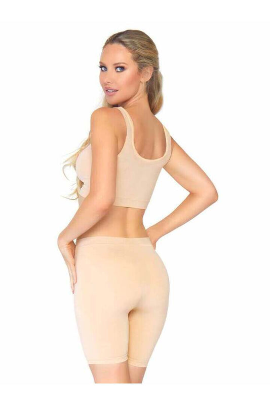 Leg Avenue Naked Base Bike Short Set 1