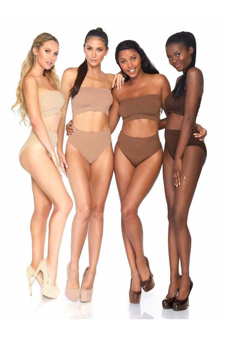 Leg Avenue Naked Base Brief Set 3