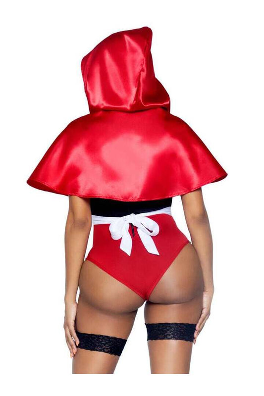 Leg Avenue Naughty Miss Red Riding Hood Costume in Red 1
