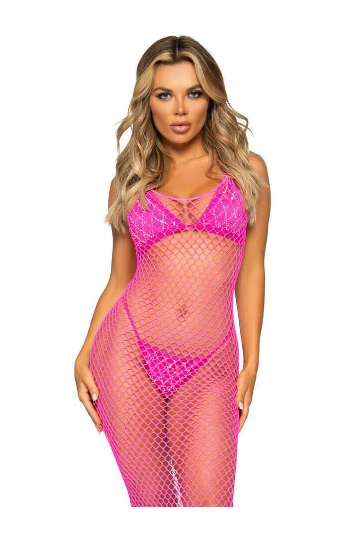 Leg Avenue Never Enough Backless Maxi Dress in One Size 21