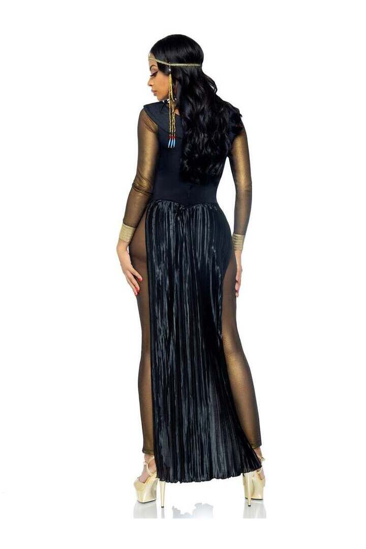 Leg Avenue Nile Queen Catsuit Costume in Gold/Black 6