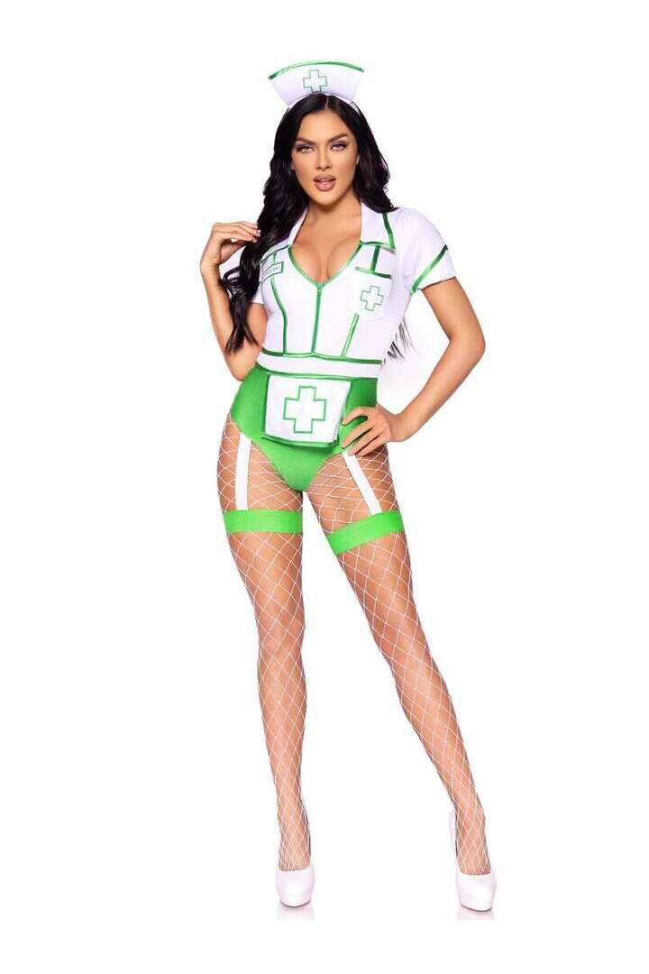 Leg Avenue Nurse Feelgood Sexy Costume 3