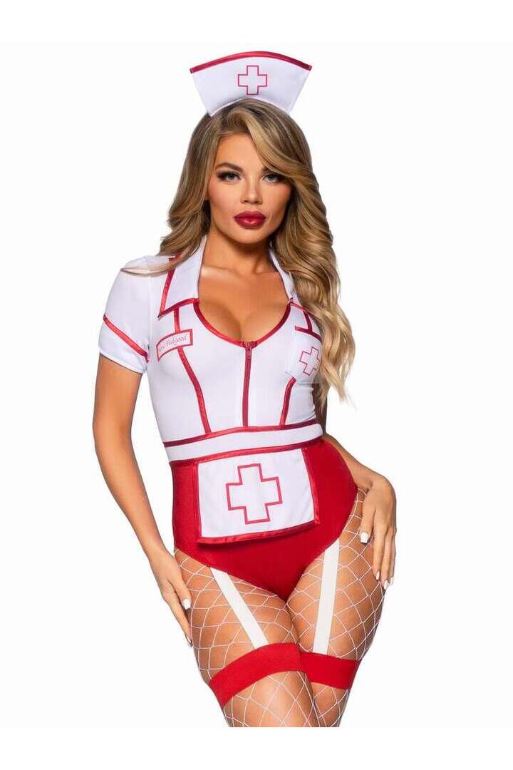 Leg Avenue Nurse Feelgood Sexy Costume 5