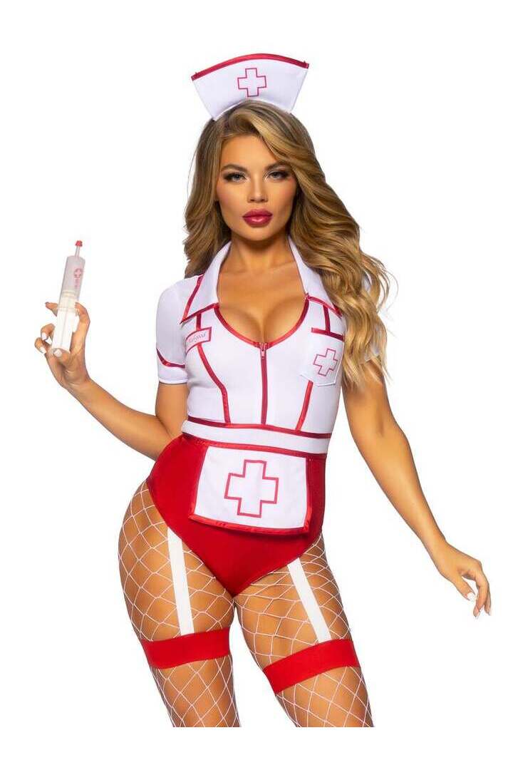 Leg Avenue Nurse Feelgood Sexy Costume 8
