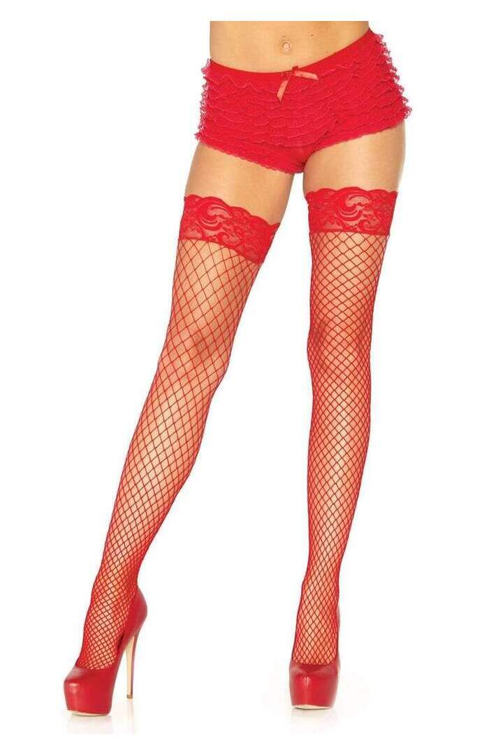 Leg Avenue Nya Net Thigh Highs in One Size 2