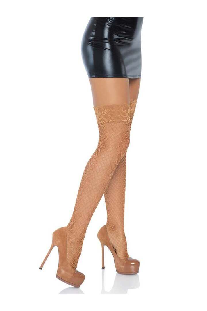 Leg Avenue Nya Net Thigh Highs in One Size 6