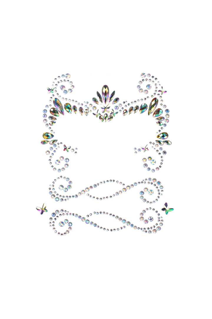 Leg Avenue Pixie Face Jewels Clear in One Size 2