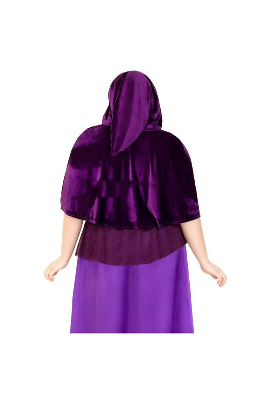 Leg Avenue Plus Black Magic Babe Costume Purple 1
