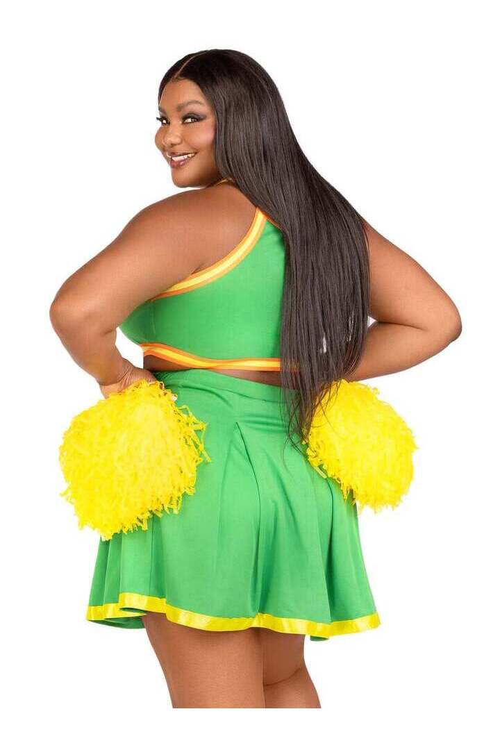 Leg Avenue Plus Bring It Baddie Costume in Green 1