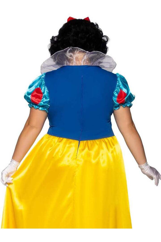 Leg Avenue Plus Classic Snow White Costume in Yellow 1