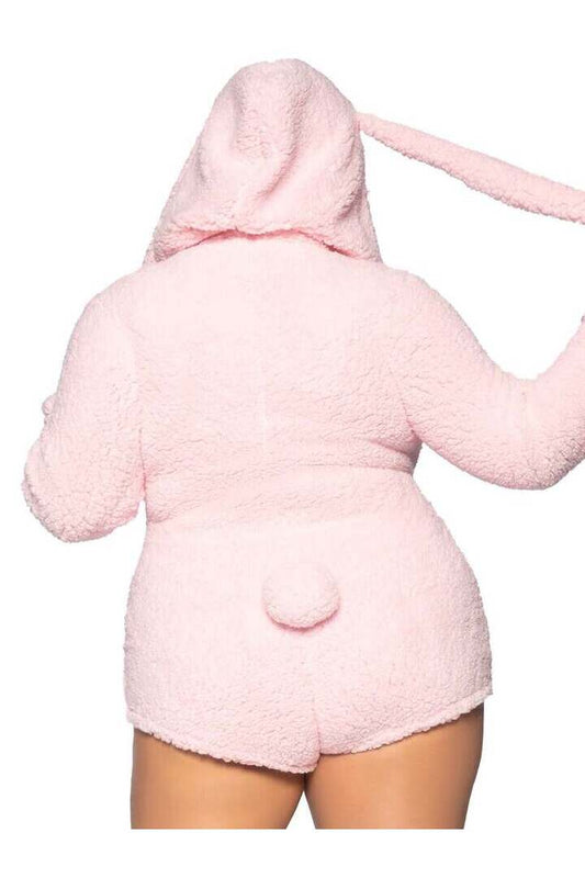 Leg Avenue Plus Cuddle Bunny Costume in Pink 1